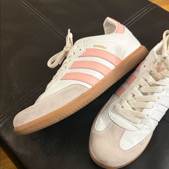 Adidas Samba Women's Pink and Cream - Picture 7 of 13